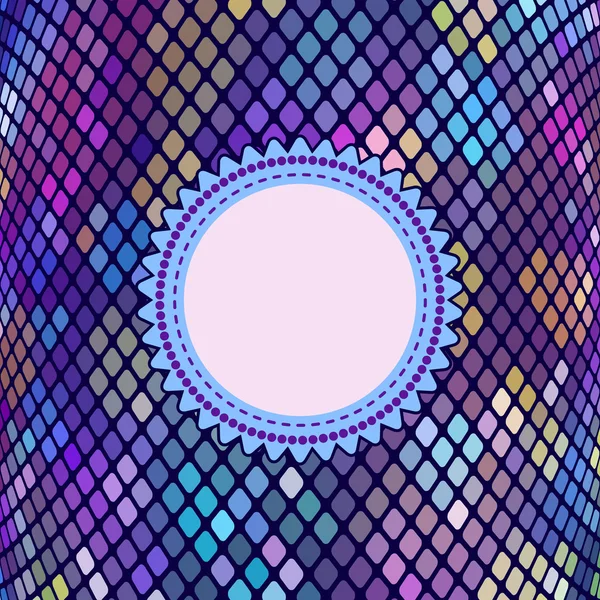 Mosaico fundo — Vetor de Stock