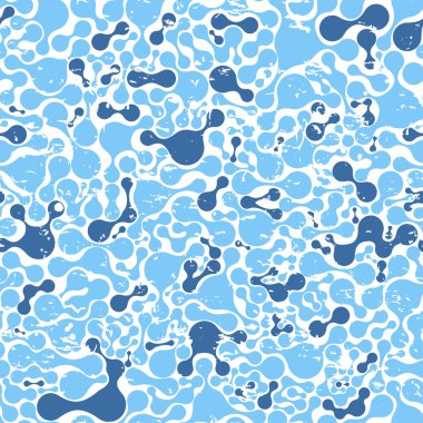 Renkli, soyut, dikişsiz desen