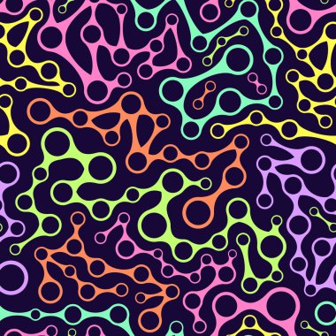 Soyut Renkli Kusursuz Desen