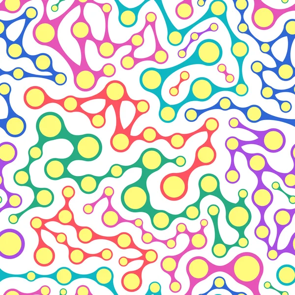 Αφηρημένο πολύχρωμο μοτίβο χωρίς ραφή — Διανυσματικό Αρχείο