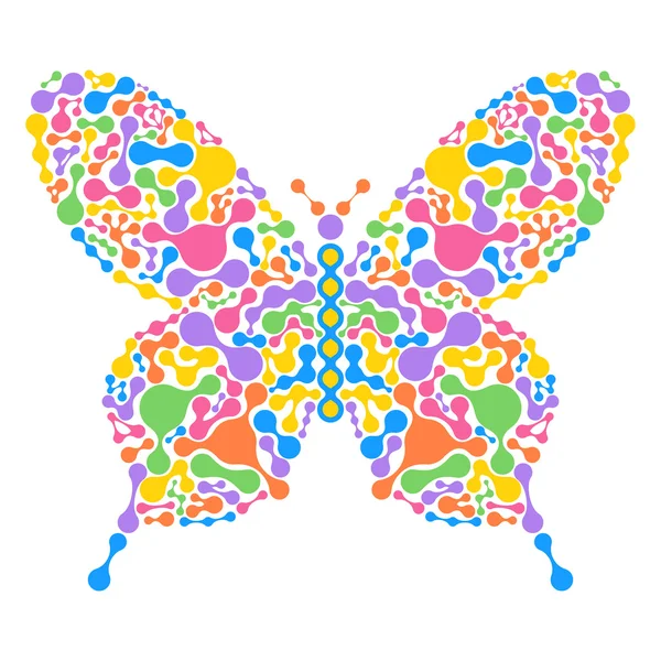 Mariposa abstracta — Archivo Imágenes Vectoriales