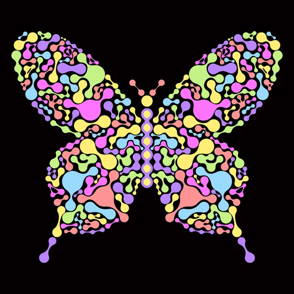 Mariposa abstracta — Archivo Imágenes Vectoriales