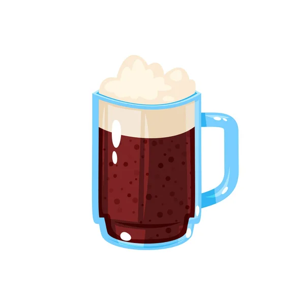 Beer icon in cartoon style — Stock Vector