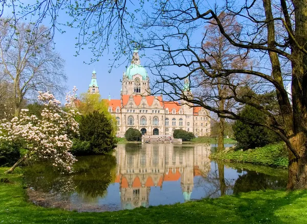 Neus Rathaus Hannover — Fotografia de Stock