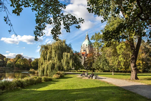 Hannover-radnice — Stock fotografie