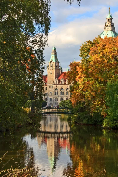 Ayuntamiento de Hannover — Foto de Stock