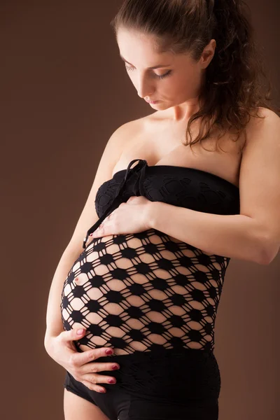 Zwangere buik — Stockfoto