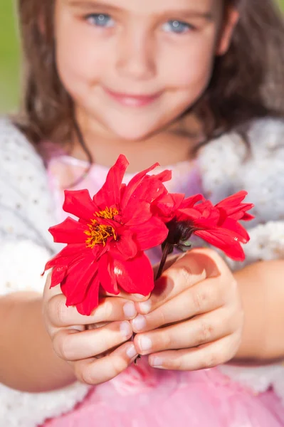 Wedding - Flower Girl — Stock Photo, Image