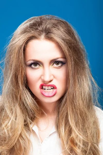 A young wicked beautiful woman — Stock Photo, Image