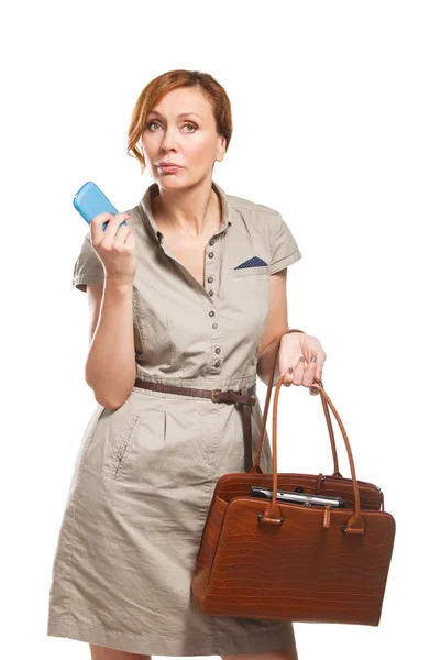 Gorgeous adult business woman — Stock Photo, Image