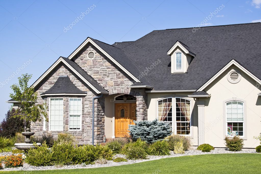 Suburban house – Stock Editorial Photo © alexmisu #12852560