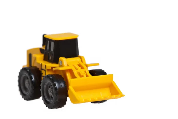 Tractor amarillo — Foto de Stock