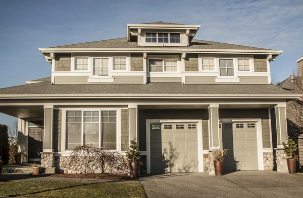 Family American house — Stock Photo, Image