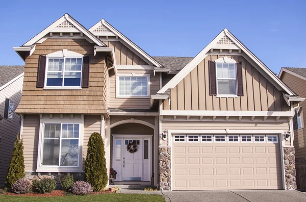 Amerikaanse stijl huis — Stockfoto