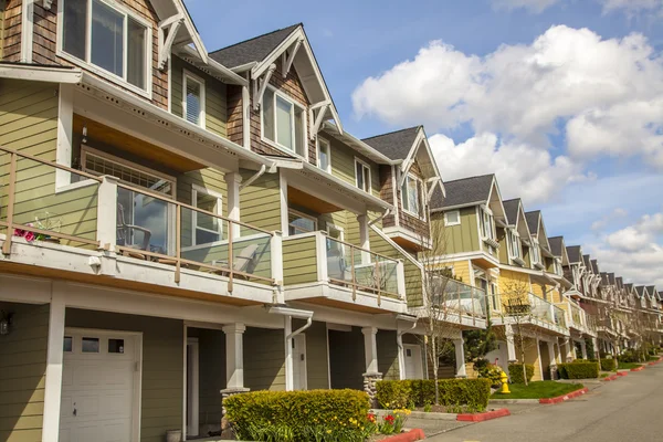 Casas adosadas — Foto de Stock