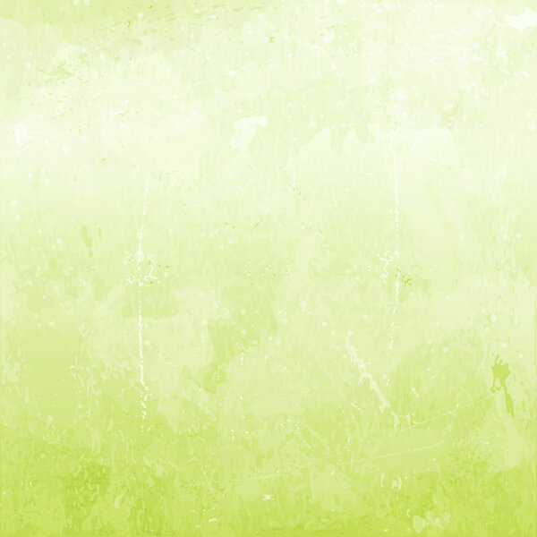 Green grunge background, vector