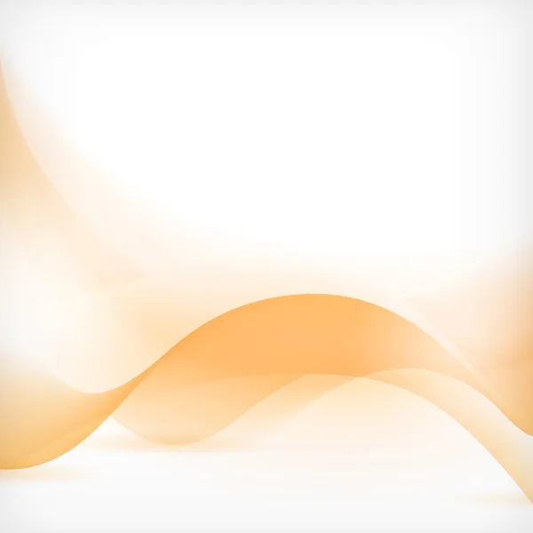 Fondo de onda naranja abstracto — Vector de stock