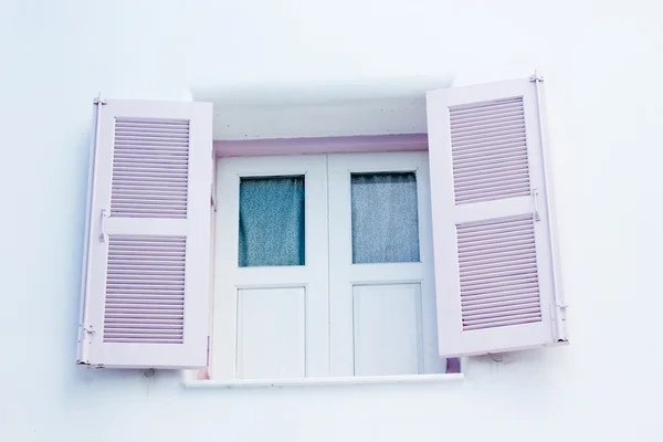 Door and Window frame in modern style in Thailand — Stock Photo, Image