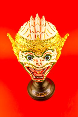 yerli Tay tarzında dev maskesi, Kraliyet performans, khon içinde kullanım