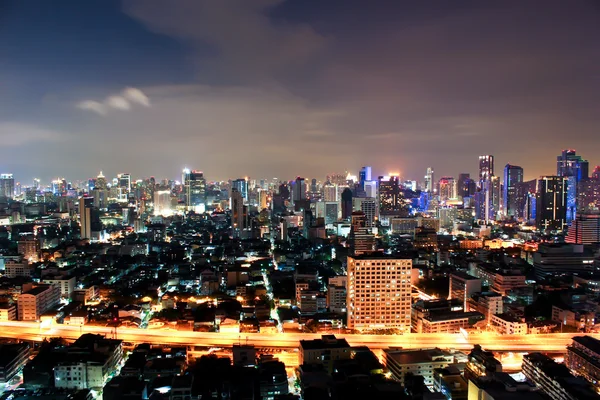 Zona de negocios, En Bangkok, Tailandia —  Fotos de Stock