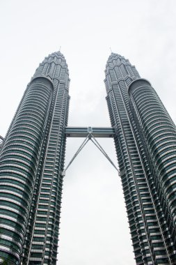 kuala lumpur - dec-31: petronas ikiz kuleleri görünümü üzerinde Aralık,