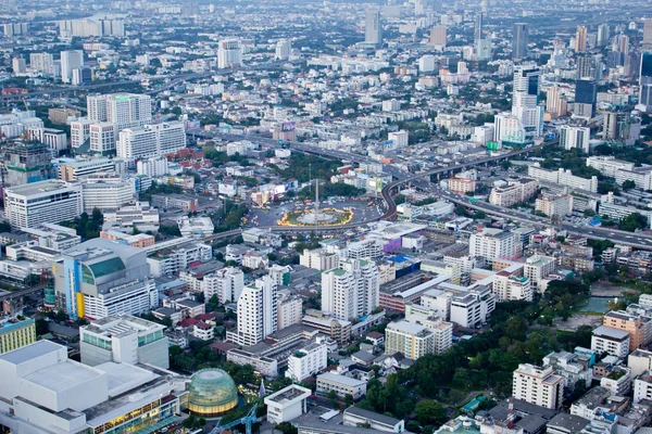 Blick über die Stadt Bangkok — Stockfoto