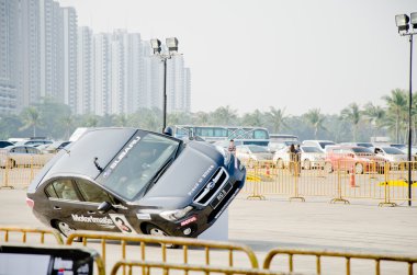 Nonthaburi - 8 Aralık: subaru rs3 spor araba dublör Haritayı Görüntüle