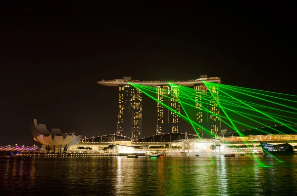 Singapur - jan 25: marina bay sands, světově nejdražší sta — Stock fotografie