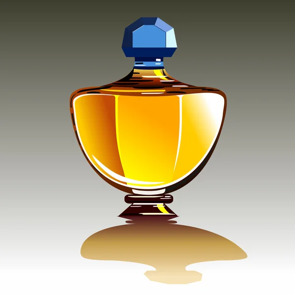 Botella de perfume — Vector de stock