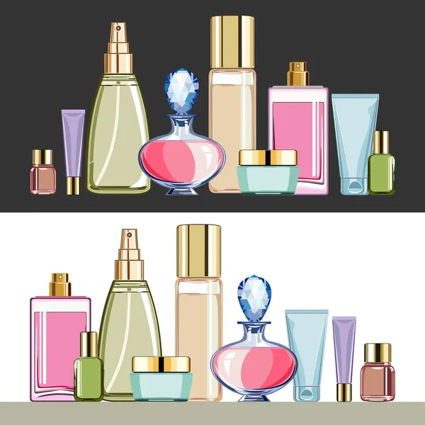 Cosméticos — Vector de stock