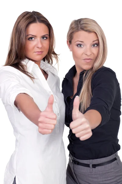 Women thumbs up — Stock Photo, Image