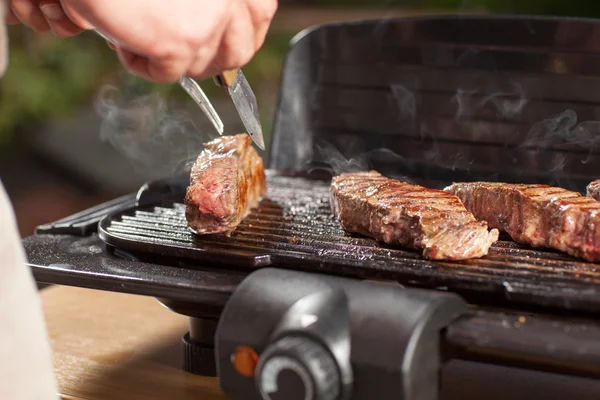 Gegrilde biefstuk — Stockfoto