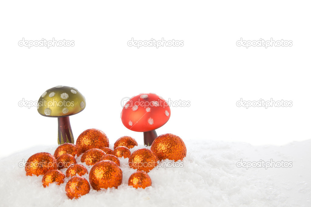 Christmas Mushrooms