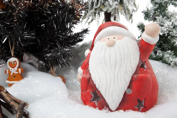 Christmas Greetings from Santa Claus — Stock Photo, Image