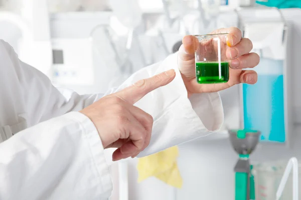 Лабораторні випробування alga — стокове фото