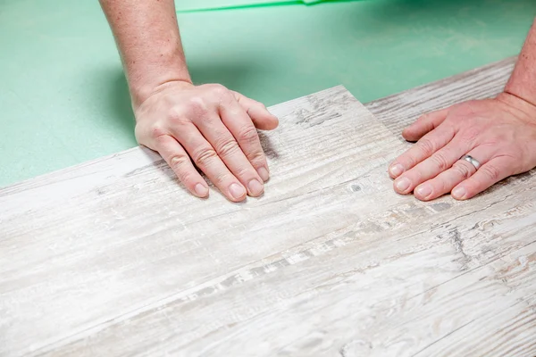 Hout breedte verificatie — Stockfoto