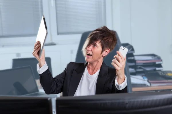 Burnout en la oficina — Foto de Stock