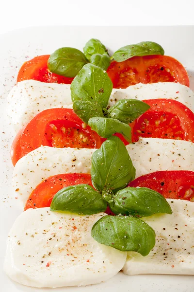 Var mozzarella sallad — Stockfoto