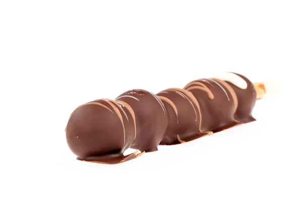 Bolas de chocolate marrón — Foto de Stock