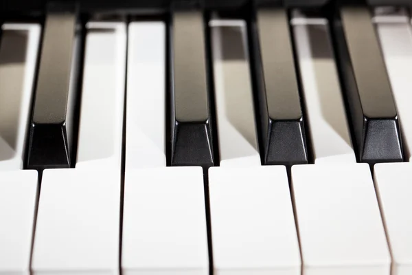 Piano toetsen — Stockfoto
