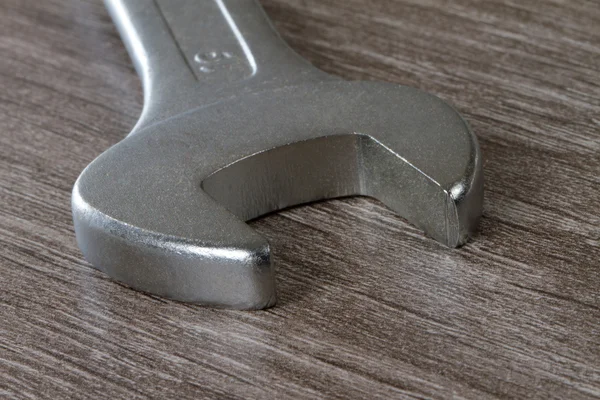 Combination wrench closeup — Stock Photo, Image