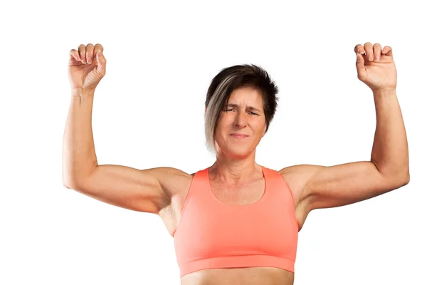 Strong lady — Stock Photo, Image