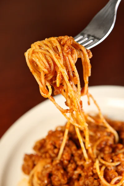 Fresh spaghetti — Stock Photo, Image