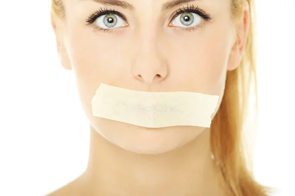 Be silent — Stock Photo, Image