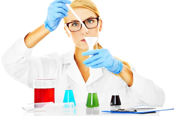 Young scientist — Stock Photo, Image