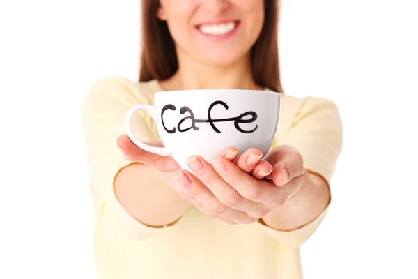 Cup of coffee? — Stock Photo, Image