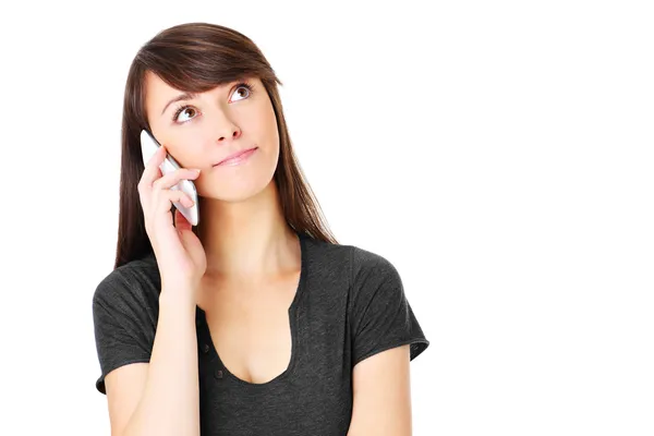 On the phone — Stock Photo, Image