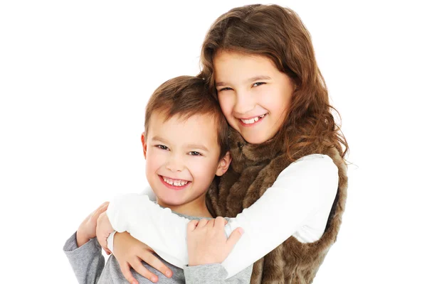 Cute siblings — Stock Photo, Image