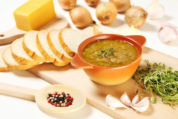 Onion soup — Stock Image Onion soup Stock Picture
