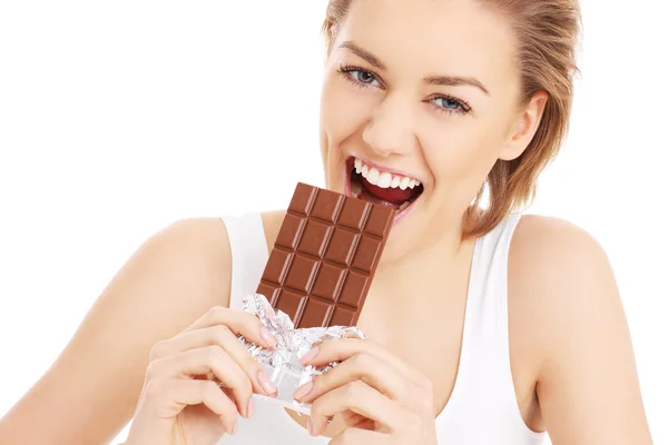 I love chocolate! — Stock Photo, Image